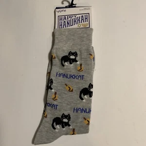 Calcetines Happy Hanukkah Hanukkat para hombre nuevos - Imagen 1 de 3