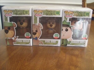 Funko Pop! Protector Yogi Bear 187 Boo Boo 188 Ranger Smith 189 Limited 5000 in - Imagen 1 de 21
