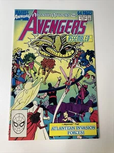 AVENGERS #18 ANUAL - ALTO GRADO Atlantis Attacks Casi Nuevo/Nuevo M+ Belleza Limpia - Imagen 1 de 8