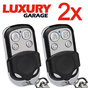 2x LOCKMASTER LM124 Genuine Garage/Gate Remote Rolling Code MK LM EK CASAR EKD - Picture 1 of 6