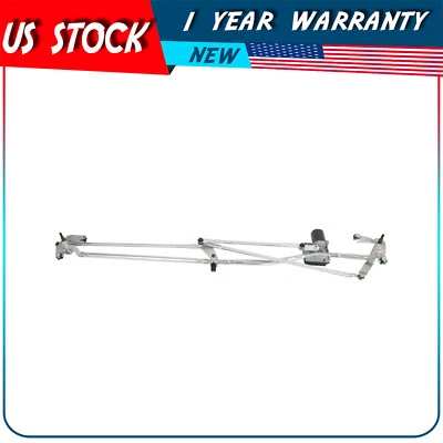 Motor limpiaparabrisas delantero con conjunto de acoplamiento para Buick Rendezvous Pontiac Aztek 2001-2007 Foto 1 de 4