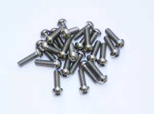 Titan metrisch Rahmen Motorschrauben Schrauben M6 x 1,00 x 20 mm Innensechskant Knopfkopf - Bild 1 von 1