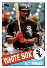 2020 Topps 35th Anniversary 85-31 Eloy Jimenez - Chicago White Sox  (BB3)