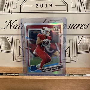 2023 Donruss Optic Michael Wilson SIlver Holo Rated Rookie Cardinals RC #204 - Picture 1 of 2