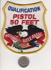 NRA PISTOL 50' QUALIFICATION FIREARMS RIFLE PISTOL GUNS PATCH #69- MICHIGAN DEER