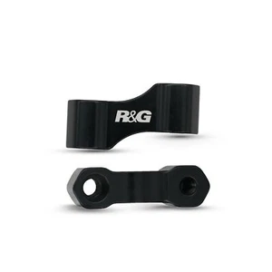 Ampliadores de espejo R&G negro M10x1,25 LH hilo 35 mm) Suzuki DL1050 V-Strom 2020-22 - Imagen 1 de 2