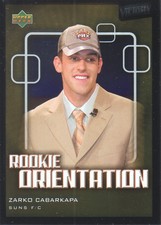 2003-04 Upper Deck Victory Basketball #117 Zarko Cabarkapa RC