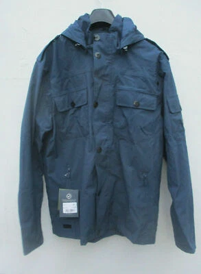 REGATTA MENS MATTHIAS WATERPROOF HOODED JACKET LARGE DARK DENIM BNWT RRP £110  - Image 1 of 4