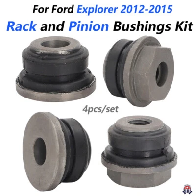 For  2012 2013 2014 2015 Ford Explorer Steering Rack and Pinion Bushings NEW KIT Foto 1 de 4