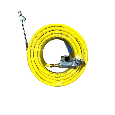 Kit de inflador de camión manguera de aire híbrida de 3/8""50 ft terminaciones MNPT, mano y portabrocas Glad Foto 1 de 4