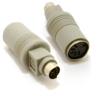 AT Tastatur auf PS2 Adapter 5 Pin Buchse auf 6 Pin Stecker - Bild 1 von 24