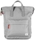 Roka Unisex Bantry B Medium Sustainable Canvas Backpack - Stormy Grey