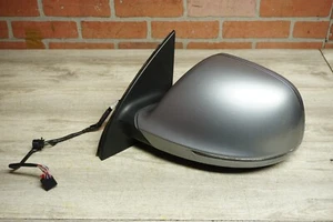 QUARTZ GRAY 2007-2009 AUDI Q7 4L FRONT LEFT EXTERIOR POWER REAR VIEW MIRROR OEM* - Bild 1 von 8