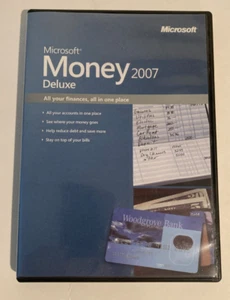 Microsoft Money 2007 Deluxe Finance Software Budgeting Investments - Picture 1 of 17