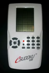 Sudoku eSudoku 15k Electronic Handheld Game- Travel, Pocket, Numerical Challenge - Picture 1 of 4