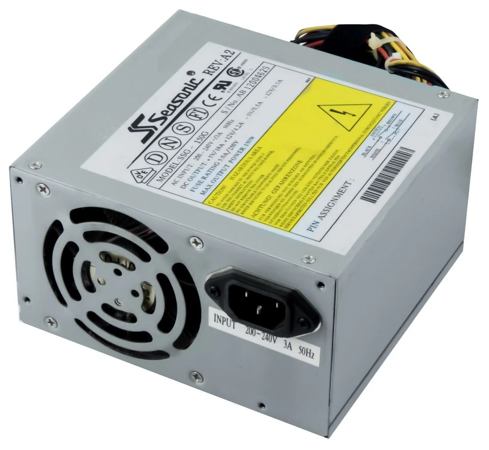Power Supply At Computer Retro Seasonic SSG-150G 150WATT Aux - Image 1 of 3