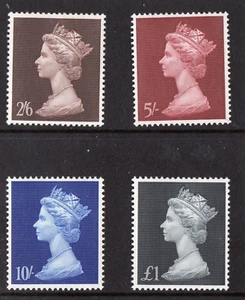 Juego definitivo de máquina de alto valor QEII 1969 SG 787 - SG 790 UMM - Imagen 1 de 2