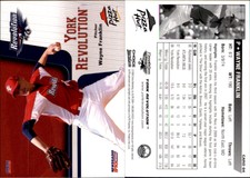 Wayne Franklin 2009 Choice York Revolution #4 Card *AutographDen*