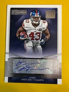 RS32426 2015 Donruss Signature Series #59 Orleans Darkwa Giants Auto - Bild 1 von 2