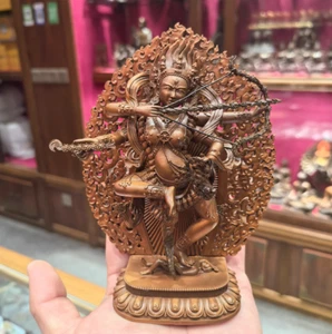 15CM Tibet Kurukulle Copper Statue - Picture 1 of 6