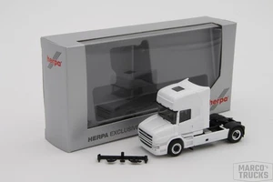 Herpa Scania Hauber 2004 TL Tractor 2axis white No. 580512 /HS49 - Picture 1 of 1
