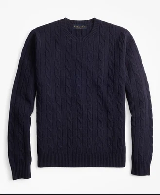 Brooks Brothers Cable Knit Lambswool Sweater Woman’s XXL - Image 1 of 4