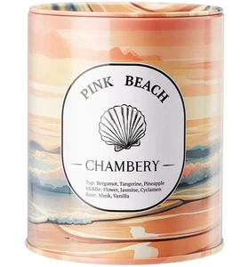 Pink Beach Candle 9.17oz | Sunrise/Sunset at The Bahamas’ Hubble Island in Pr... - Bild 1 von 7