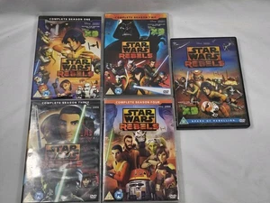 Star Wars Rebels Season 1-4 The Complete Series 1 2 3 4 + Spark Of Rebellion DVD - Imagen 1 de 4