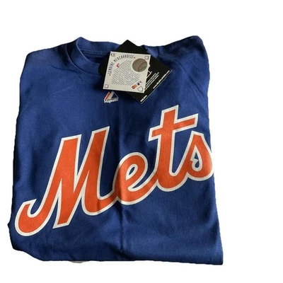 NUEVA CAMISETA PARA HOMBRE NEW YORK METS SANTANA #57 TALLA PEQUEÑA NUEVA CON ETIQUETAS Foto 1 de 4