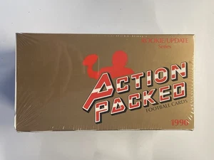 1990 Action Packed Rookie Update NFL Football Wax Box 36 Packs From Sealed Case - Picture 1 of 3