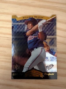 1995 SP Top Prospects #15 Andruw Jones - Atlanta Braves - Picture 1 of 2