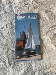 1990 Michigan State-issued Vintage Road Map - Picture 1 of 3