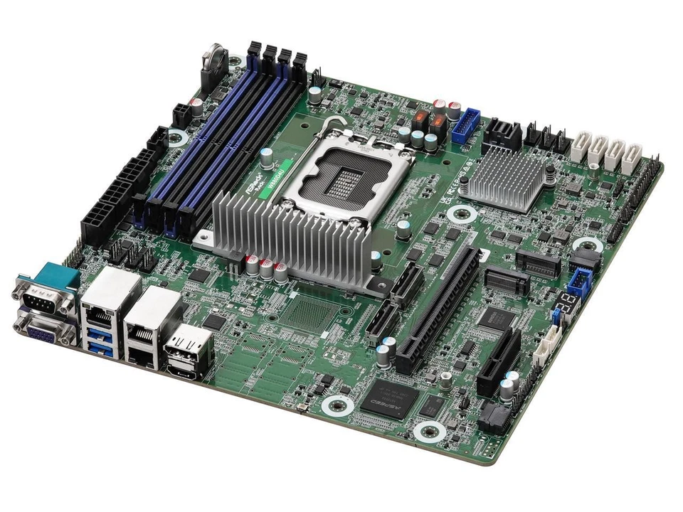 ASRock Rack Server Motherboard W880D4U Micro-ATX Single Socket LGA 1851  Intel® - Image 1 of 4