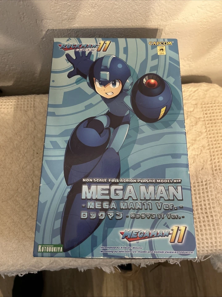Kotobukiya Mega Man 11 Versión Rockman Acción Completa Plástico Modelo Kit Capcom Foto 1 de 2