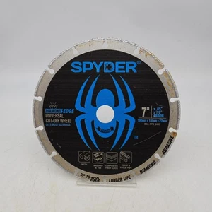 Spyder 7" 14007 Universal Cut-Off Wheel Diamond Edge NEW Open Box - Picture 1 of 6
