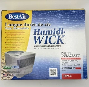 NEW! BestAir D09-C Extended Life Humidi-Wick Humidifier Duracraft Kenmore - Picture 1 of 3