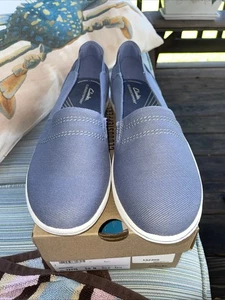Clarks Breeze Step II Damen-Slipper Sneaker US-Größe 10 N CloudStepper jeansblau - Bild 1 von 5