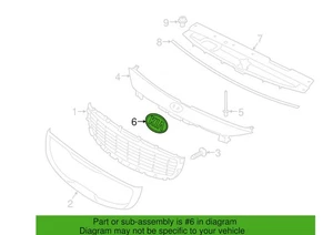 2015-2022 Kia Sportage Grille Emblem - Picture 1 of 1