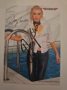 DOLLY BUSTER AUTOGRAMM SIGNIERT AUTOGRAPH SIGNED Autogrammkarte Erotik MODEL - Bild 1 von 1