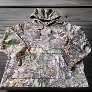 Under Armour ColdGear Men’s Large Realtree Xtra Camo Hunting Hoodie Outdoors... - Picture 1 of 7