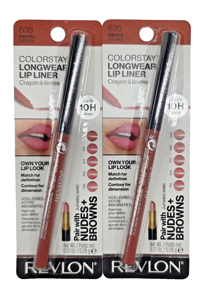 Revlon Colorstay Longwear Lip Liner UP TO 10H- 635 SIENNA - Image 1 of 1