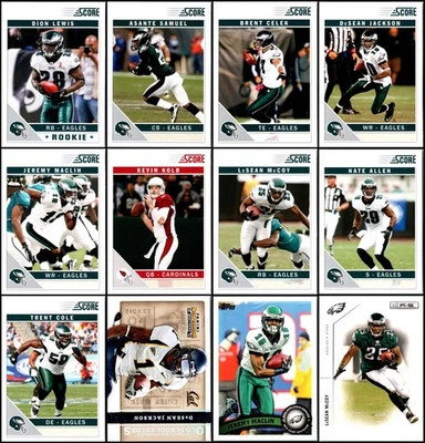 Lote de tarjetas Philadelphia Eagles (68) 2011 - última oportunidad - ¡no te lo pierdas! Foto 1 de 4
