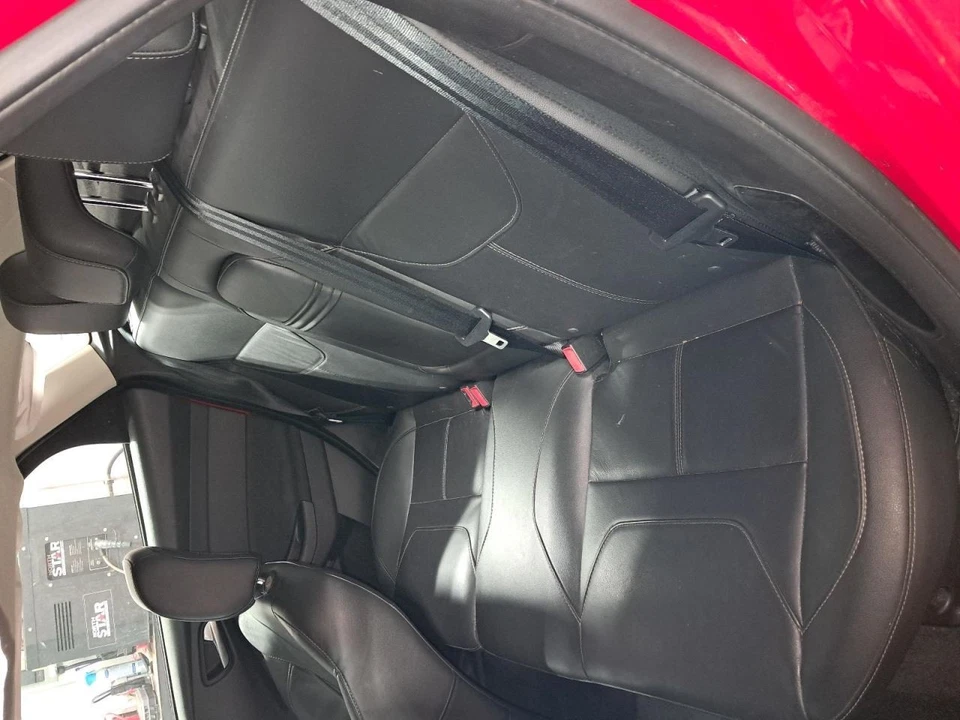 2016 Ford Focus Rear Second Row Seat Assembly Black Leather Used 70k Miles - Изображение 1 из 4