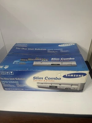 Samsung DVD/VCR Slim Combo DVD-V4600 Nuevo Foto 1 de 3