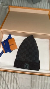 Louis Vuitton Petit Damier Beanie Hat NM M70009 - Picture 1 of 8