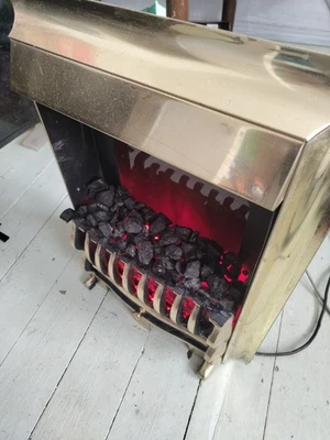 Vintage Electric Fireplace Made In England by JR Glenlomond - Image 1 of 4