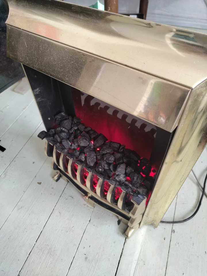 Vintage Electric Fireplace Made In England by JR Glenlomond - Image 1 of 4