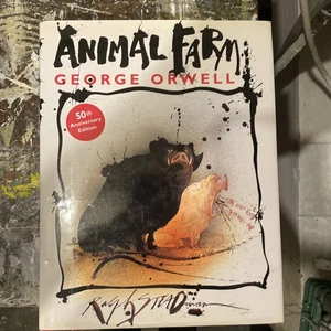 Animal Farm : A Fairy Story, Hardcover by Orwell, George; Steadman, Ralph (IL... - Foto 1 di 4