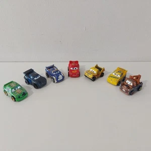 Disney Pixar Cars Mini Racers Bundle 7 Cars Diecast - Picture 1 of 6