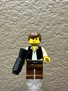 LEGO  Star Wars  Minifigure Han Solo Sw0045 Cloud City 2003 10123 L39 - Picture 1 of 6